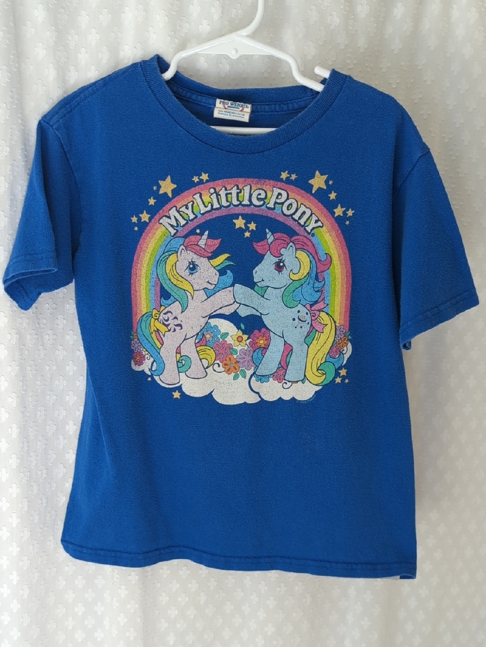 My Little Pony Girls T-shirt Blue, Size 7